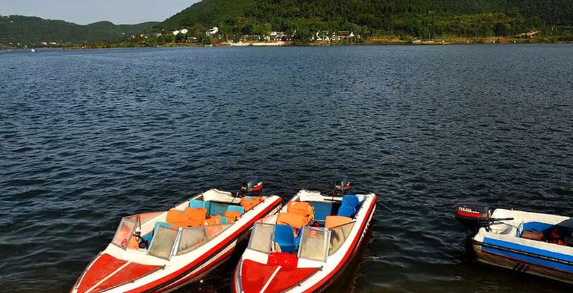 夏日避暑升钟湖太子岛农家乐钓鱼